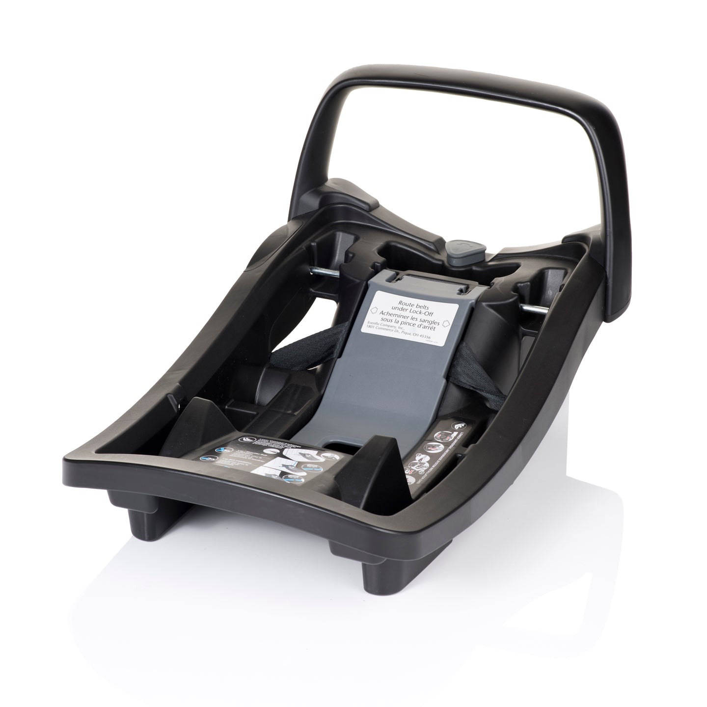 Evenflo - Pivot Xpand Modular Travel System with LiteMax Infant Car Seat - Ayrshire Black
